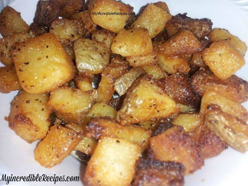 Crispy Oven Roasted Parmesan Potatoes