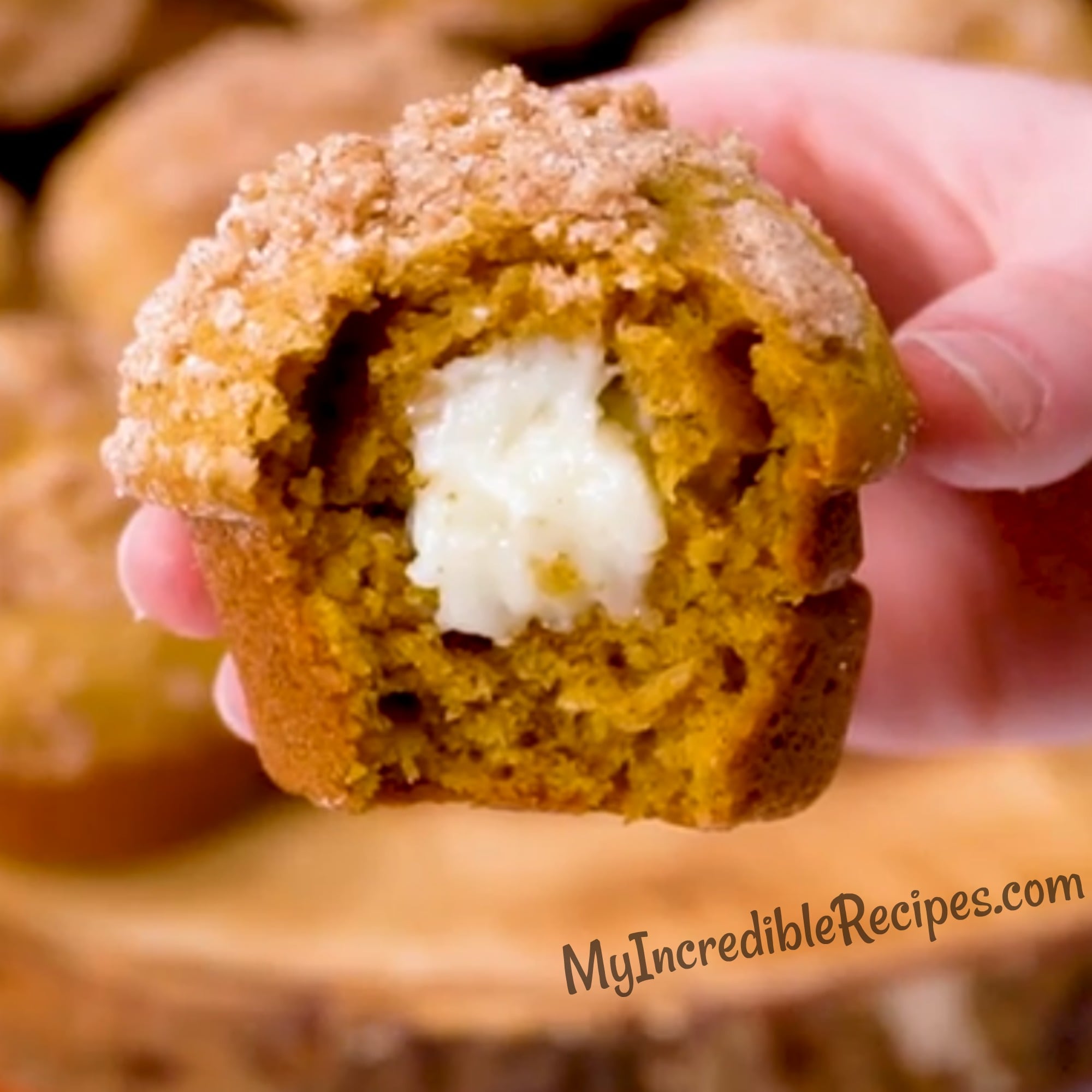 Pumpkin Cream Cheese Muffins!