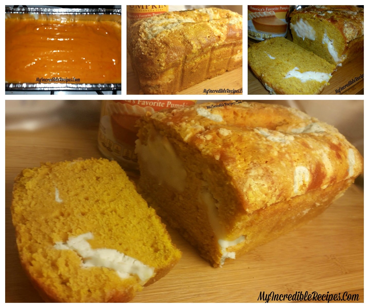 Pumpkin Cream Cheese Bread!