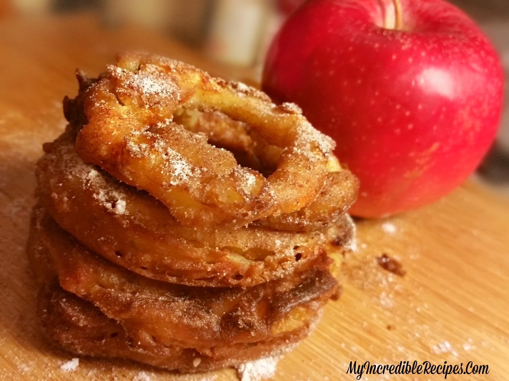 Cinnamon Sugar Apple Rings!