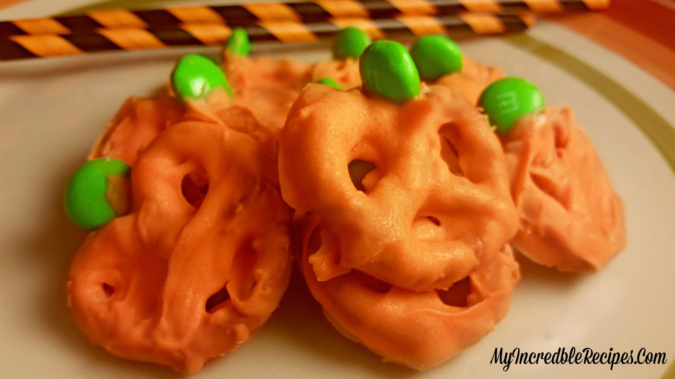 Pumpkin Pretzels!