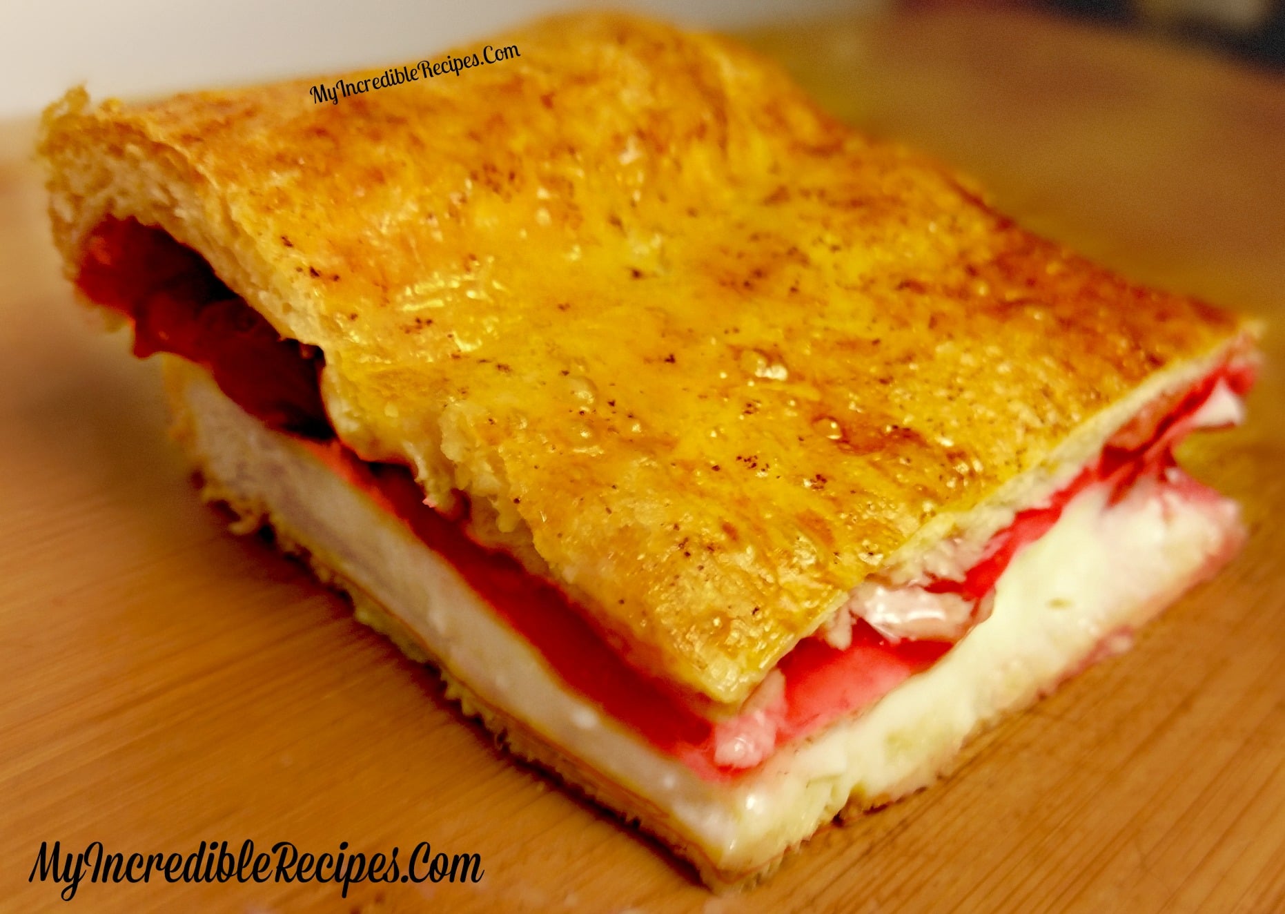 Sopapilla Cherry Cheesecake Bars!