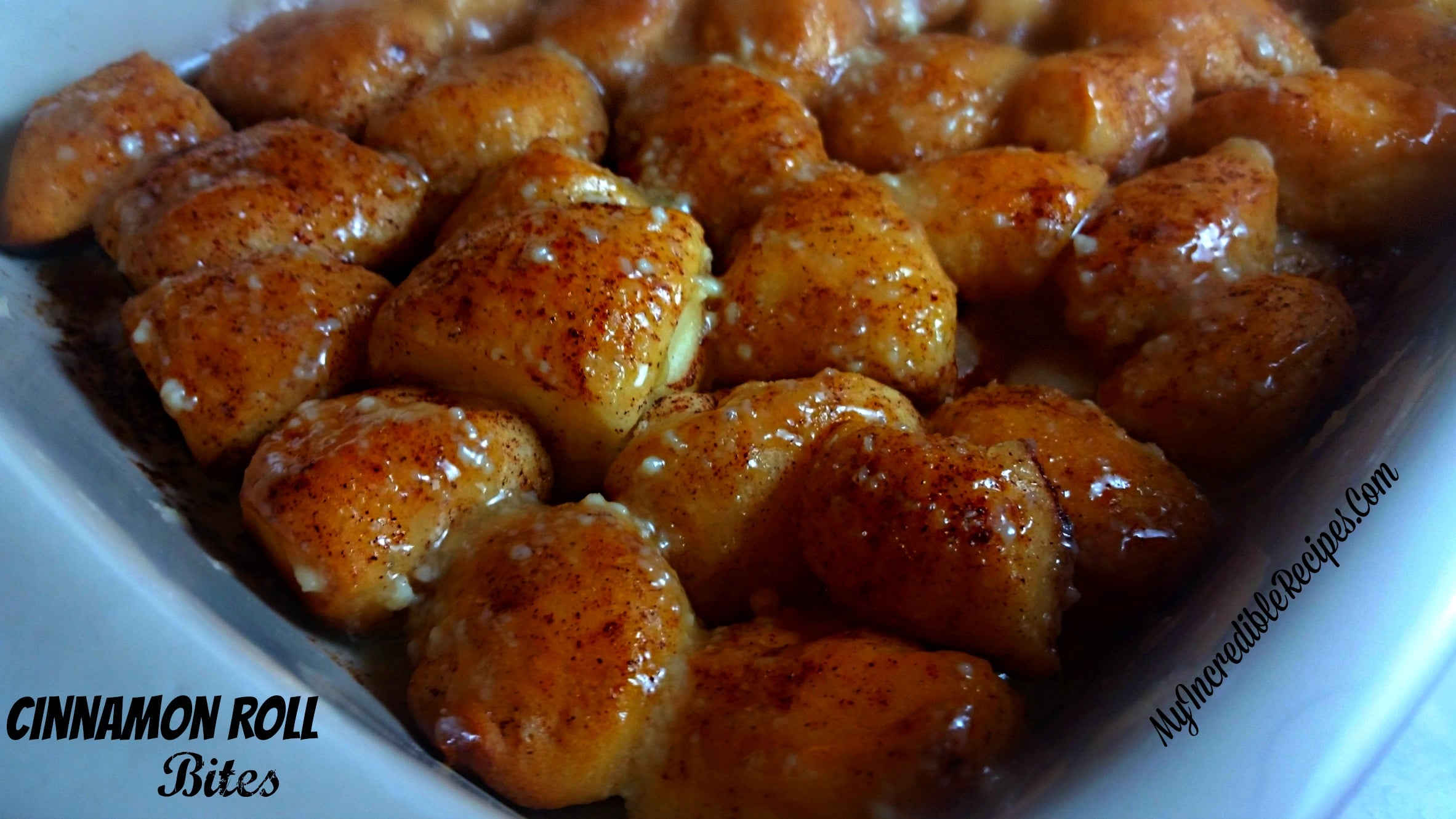 Cinnamon Roll Bites