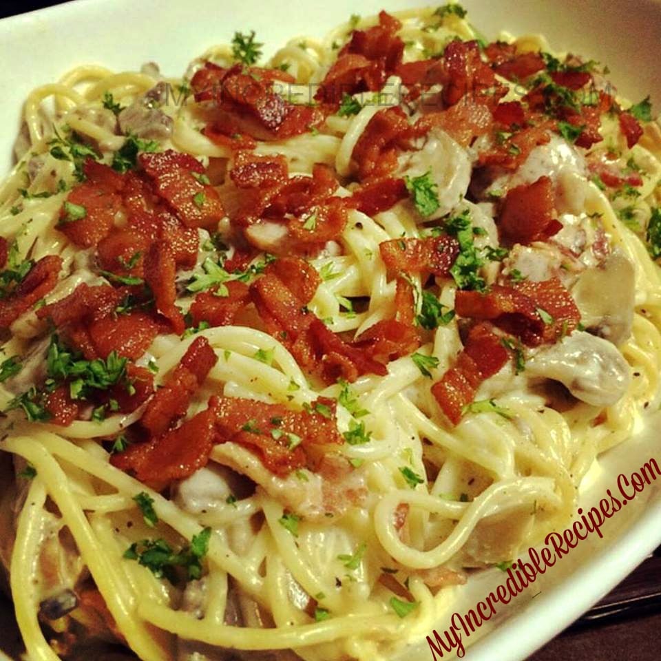 old image of Creamy Bacon Carbonara with Chicken