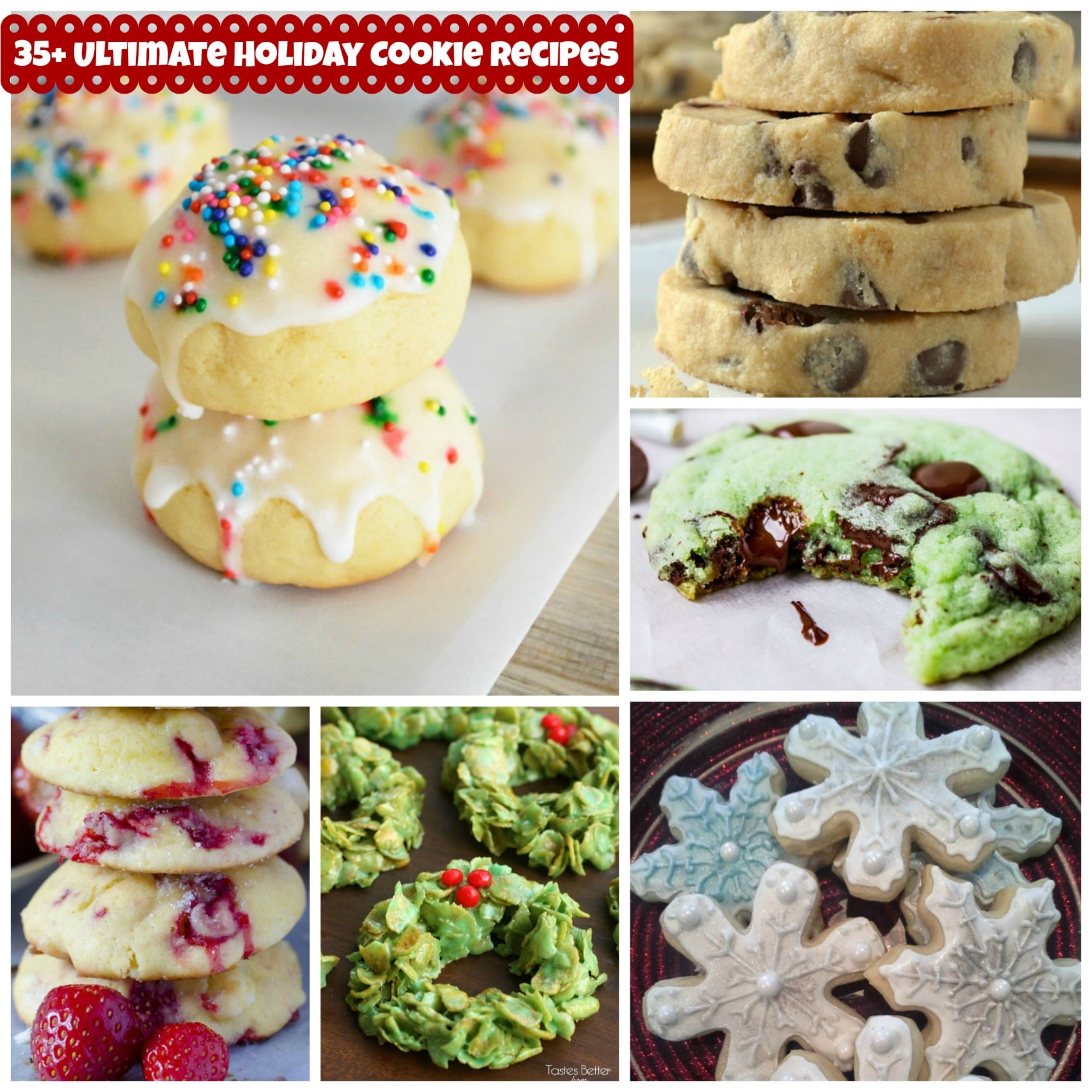 35+ Delicious Cookie Recipes!