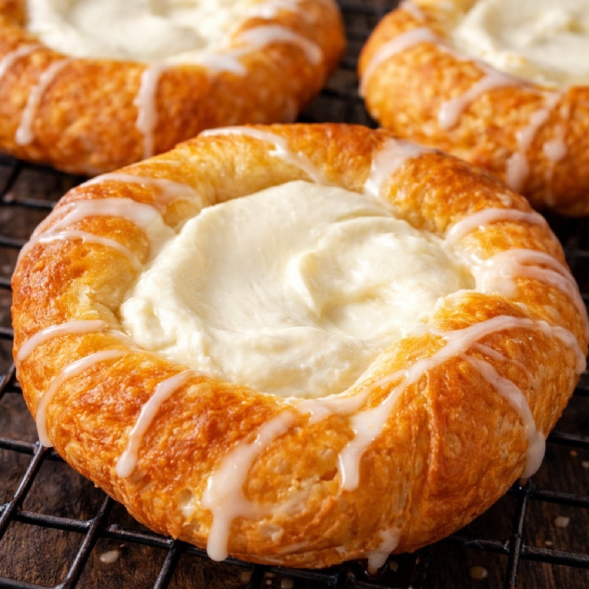 Crescent Roll Cheese Danishes