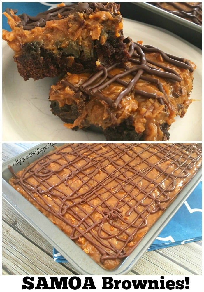 Samoa Brownies!