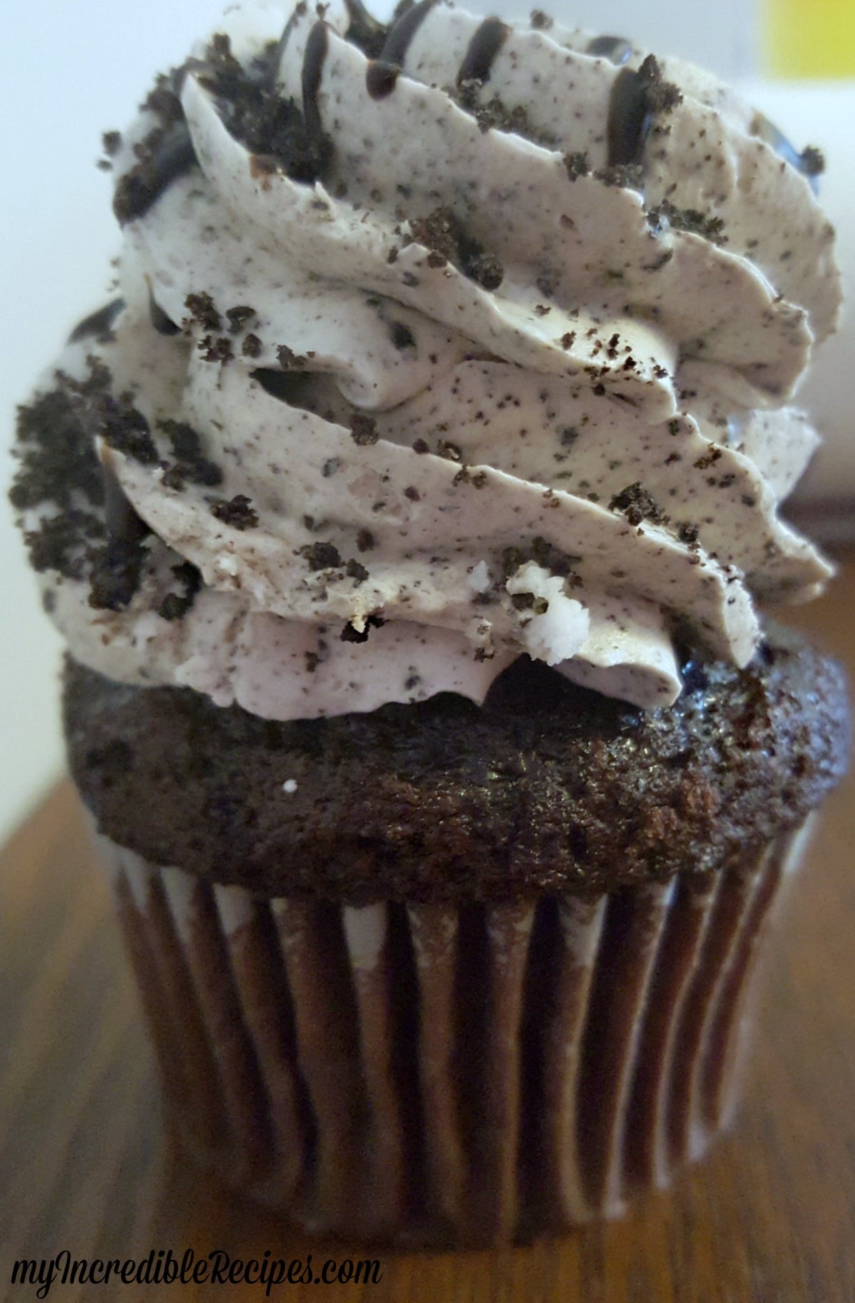 Cookies & Cream Frosting & Homemade Hershey’s Chocolate Cupcakes!