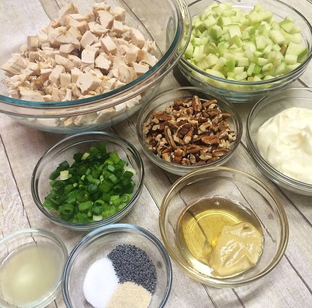 1.24 Lemon Poppy Seed Chicken Salad PROCESS 1