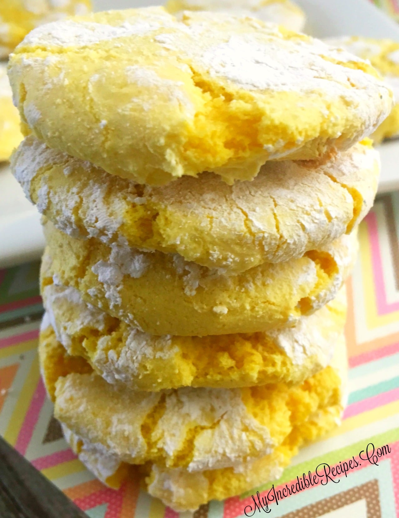 Lemon Crinkle Cookies!