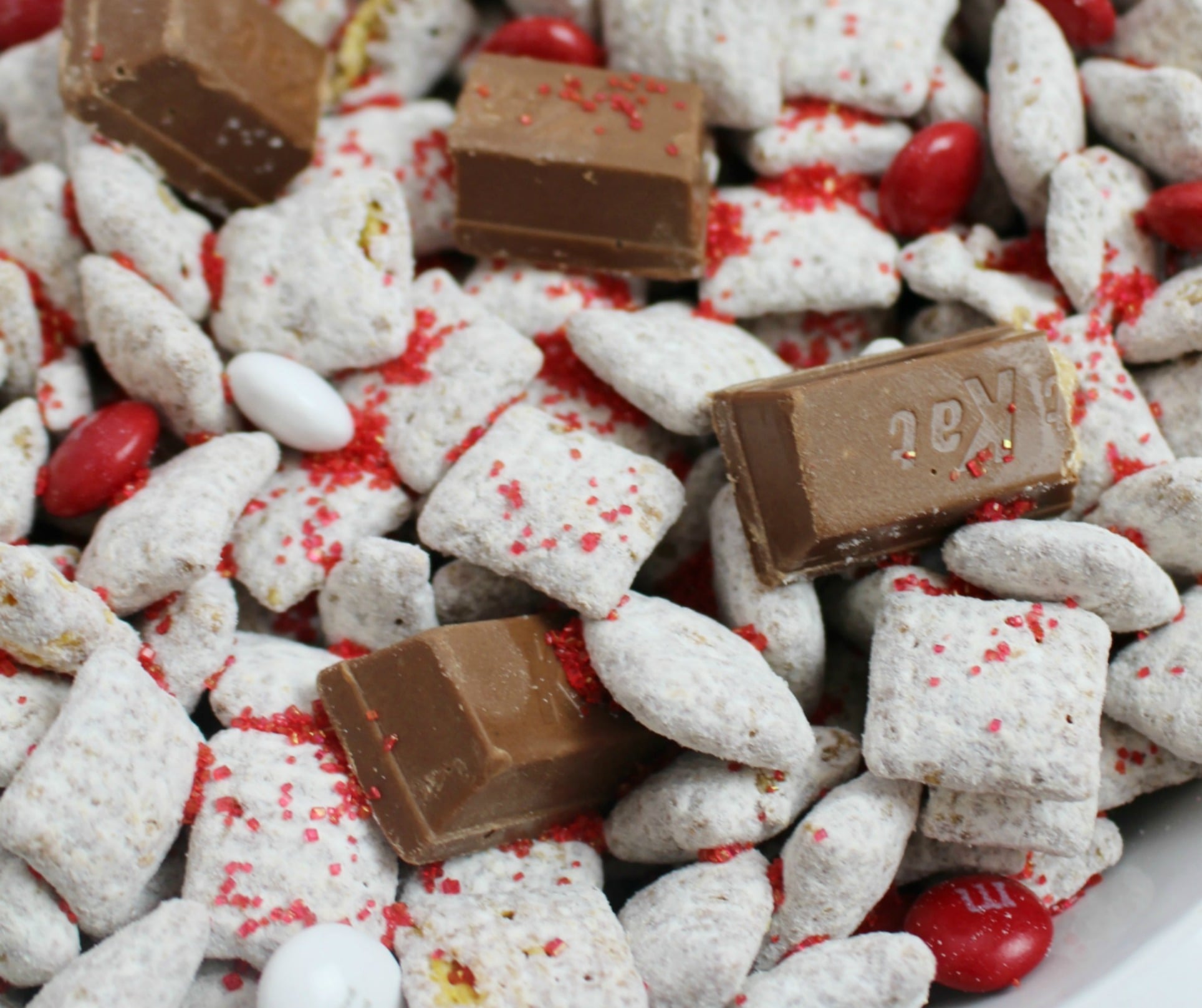 Valentines Day KIT KAT Muddy Buddies!