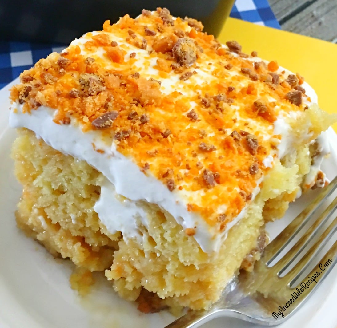 Butterfinger Ecstasy Cake!