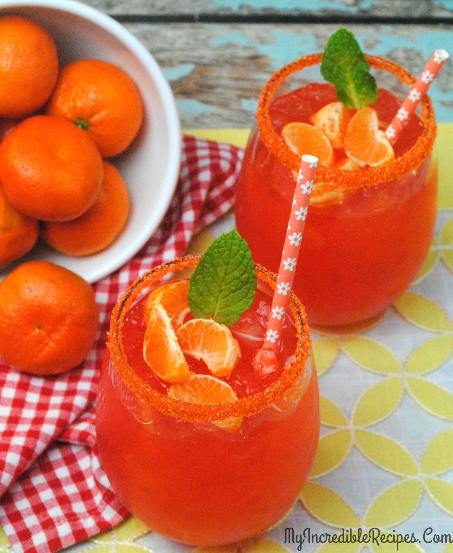 Halo Orange Margaritas!
