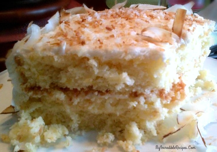Pineapple-Coconut Cake!