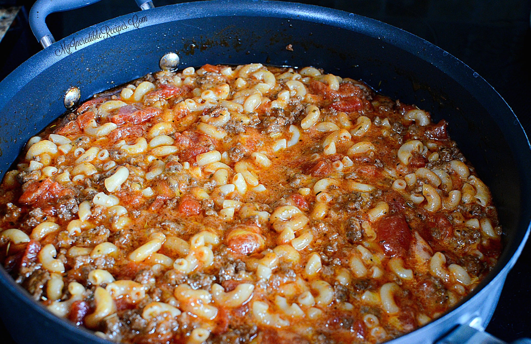 Old Fashioned Goulash in a pot