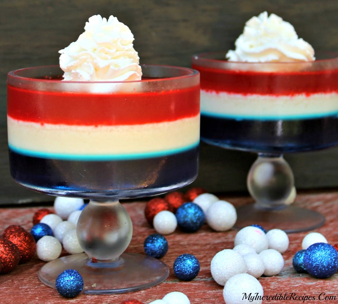 Layered Patriotic Parfait!
