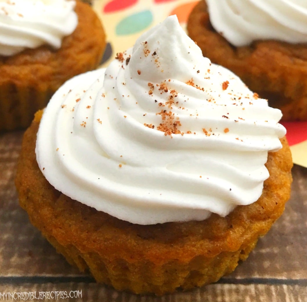 Pumpkin Pie Cupcakes!