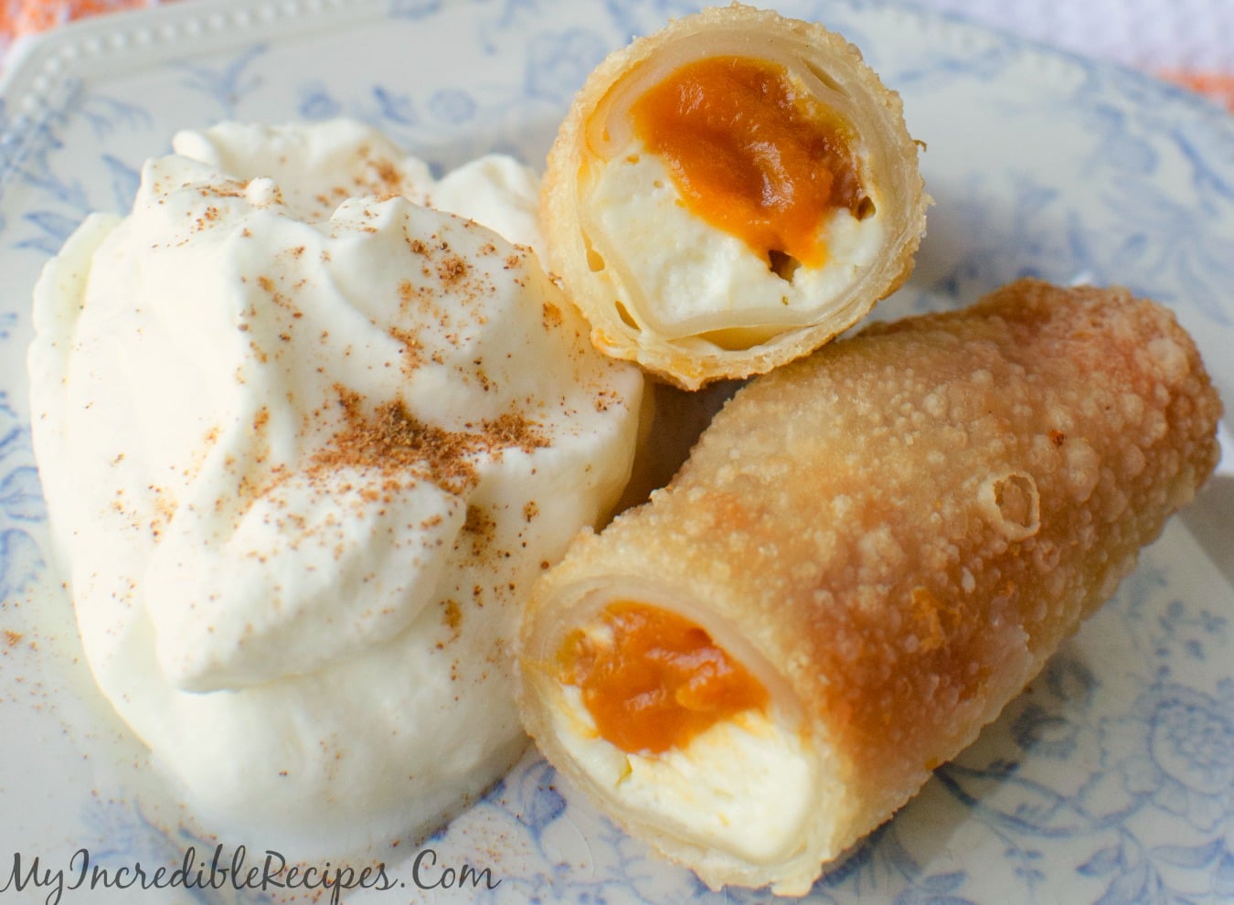Pumpkin Cheesecake Taquitos!