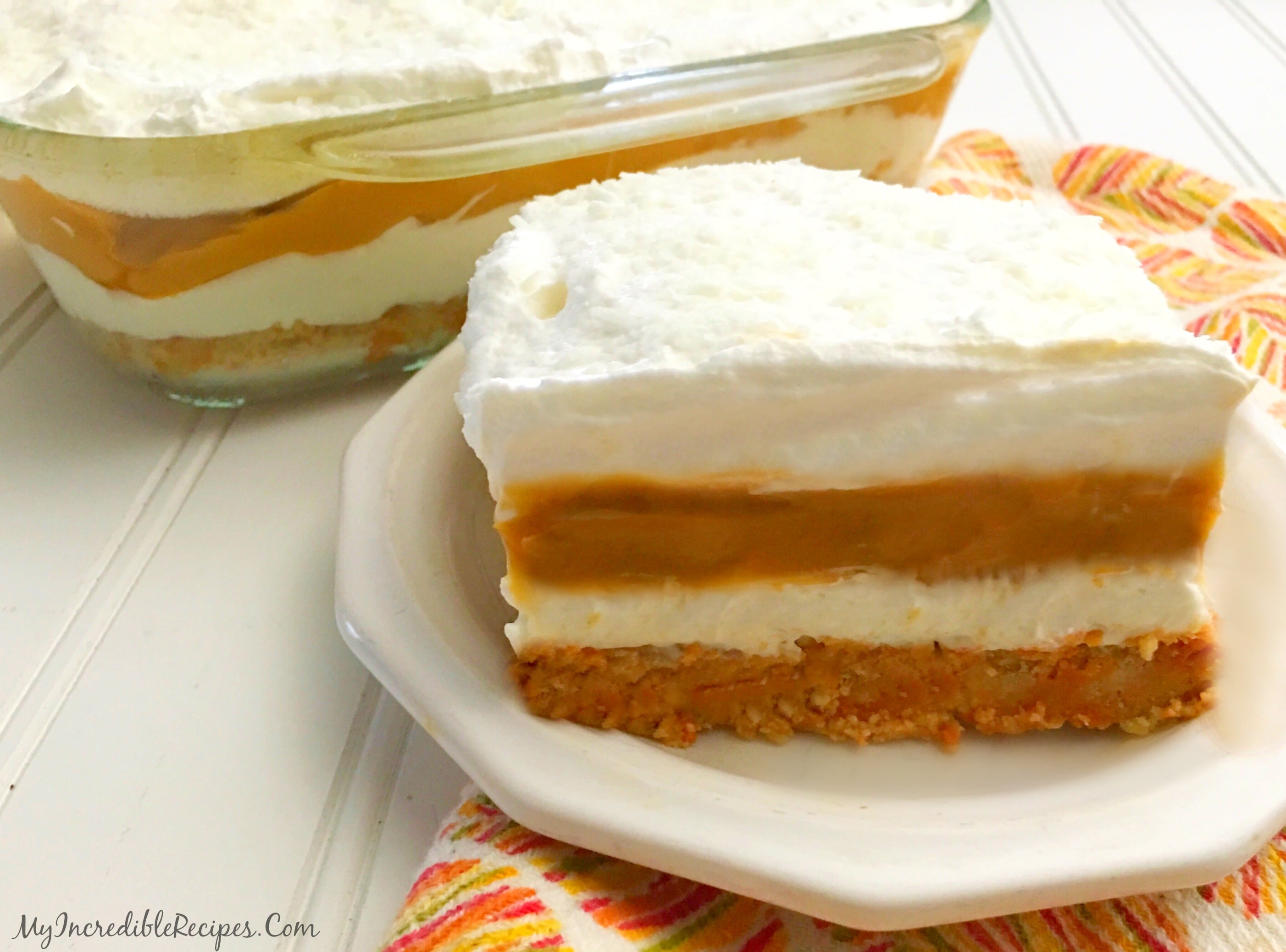 Pumpkin Cheesecake Lasagna!