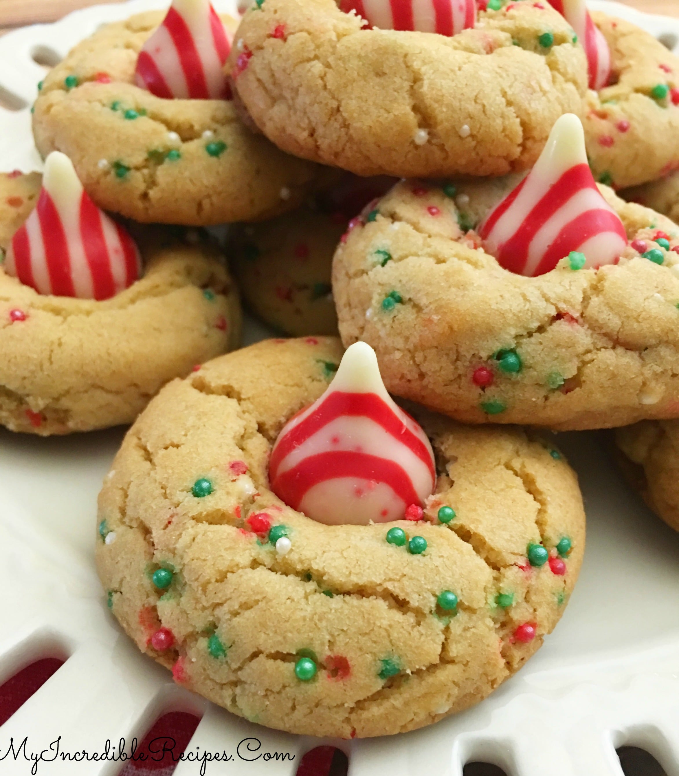 Peanut Butter Christmas Cookies!