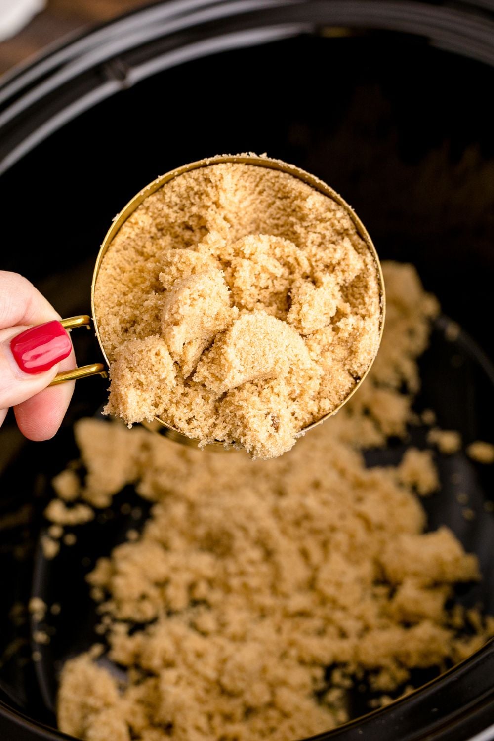 brown sugar in crockpot