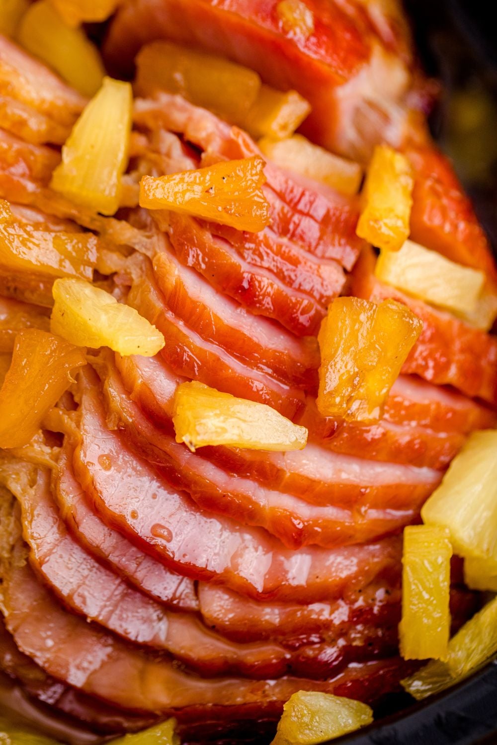 pineapple ham in a slow cooker