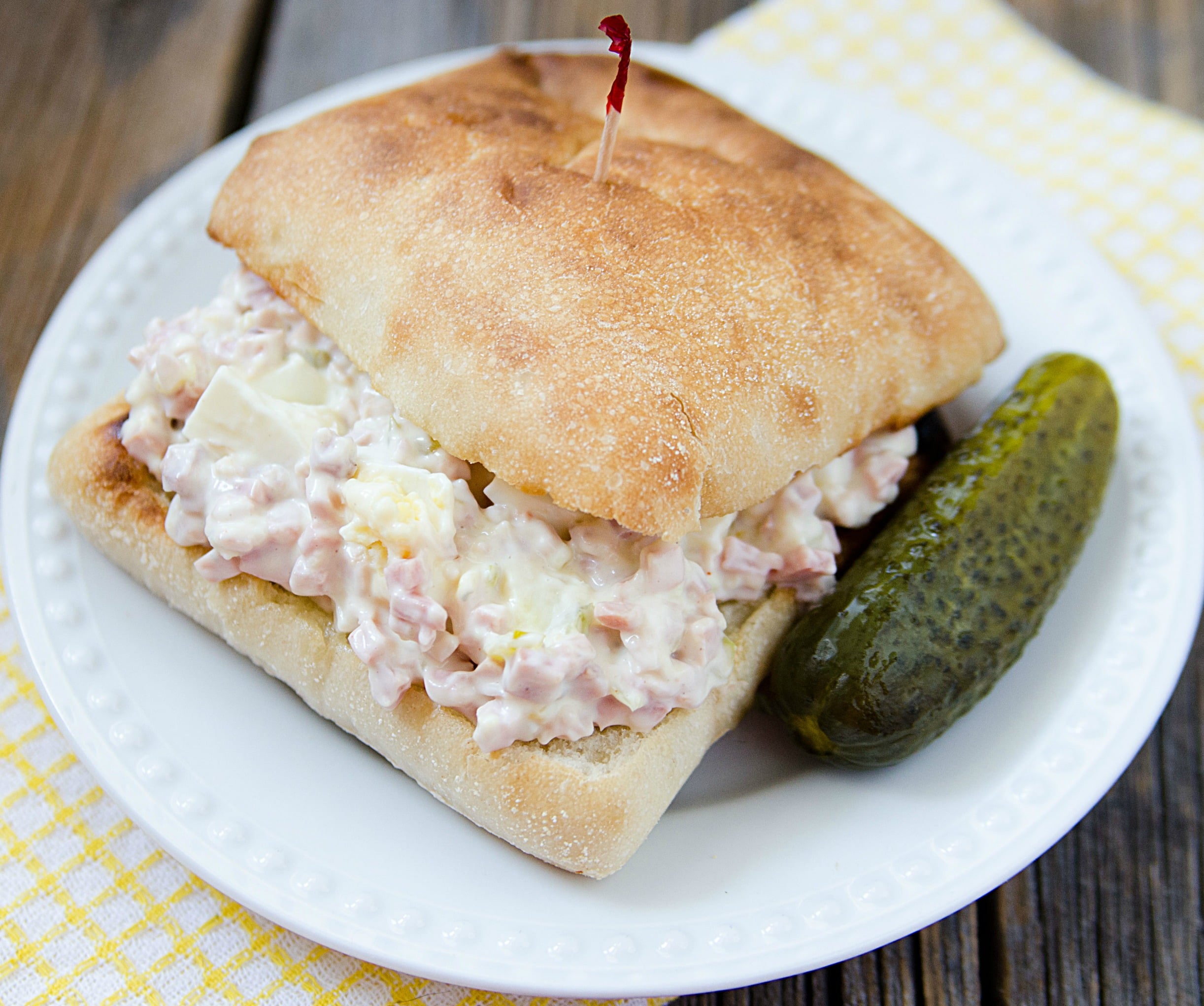 Ham Salad (made with Bologna)!