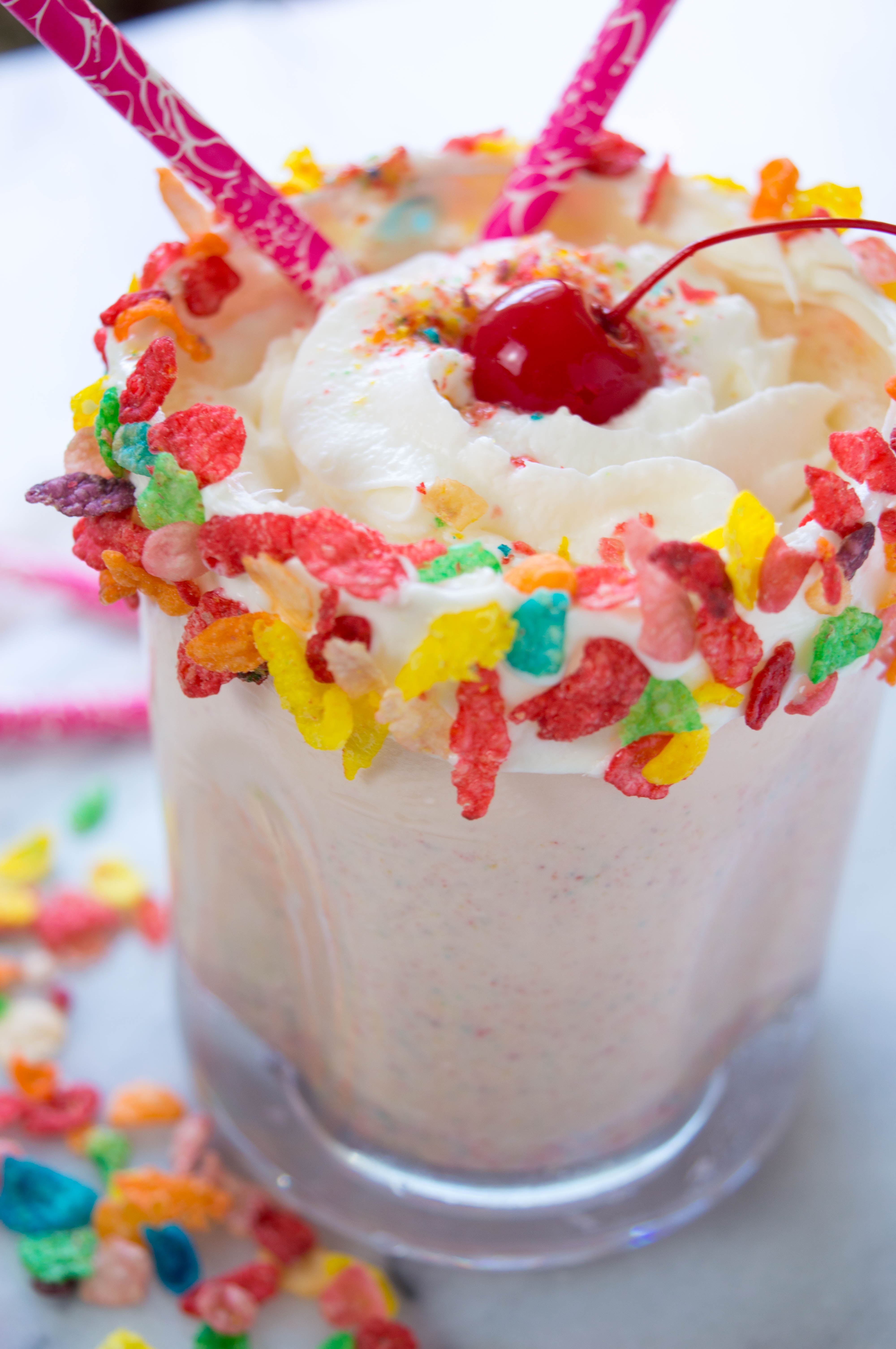 ADULT Fruity Pebbles Milkshake!
