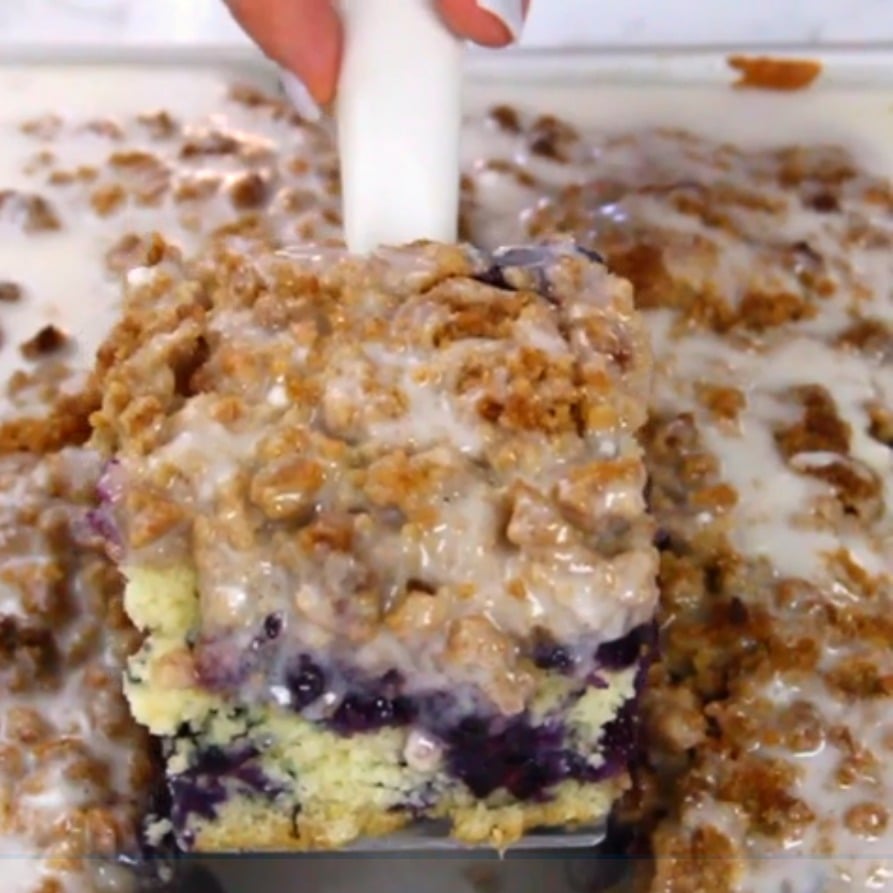 Blueberry Muffin Cake!