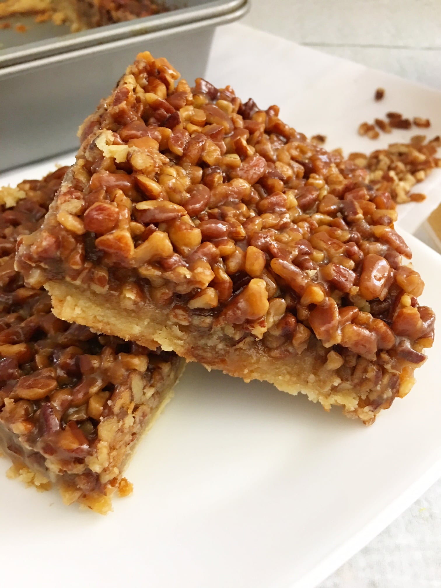 Momma’s Pecan Pie Bars!