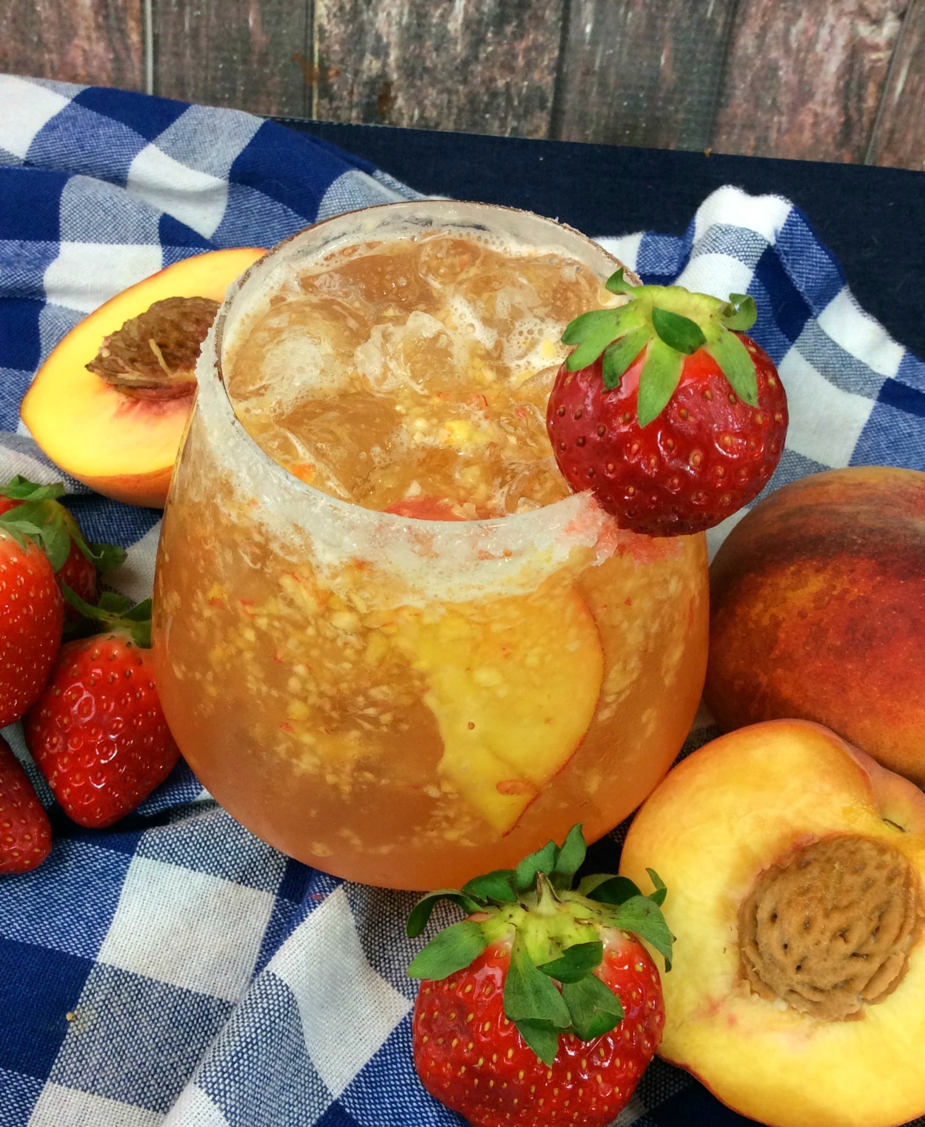 Naughty Georgia Peach Cocktail!