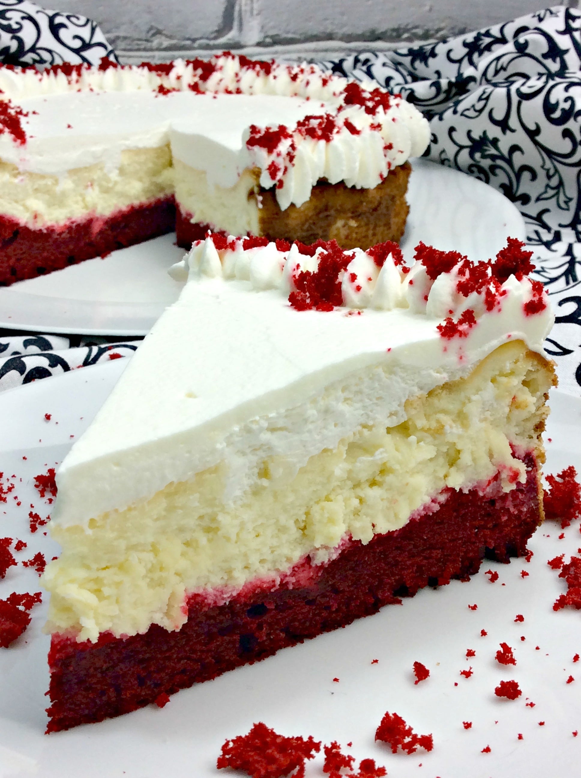 Knock You Naked Red Velvet Cheesecake!