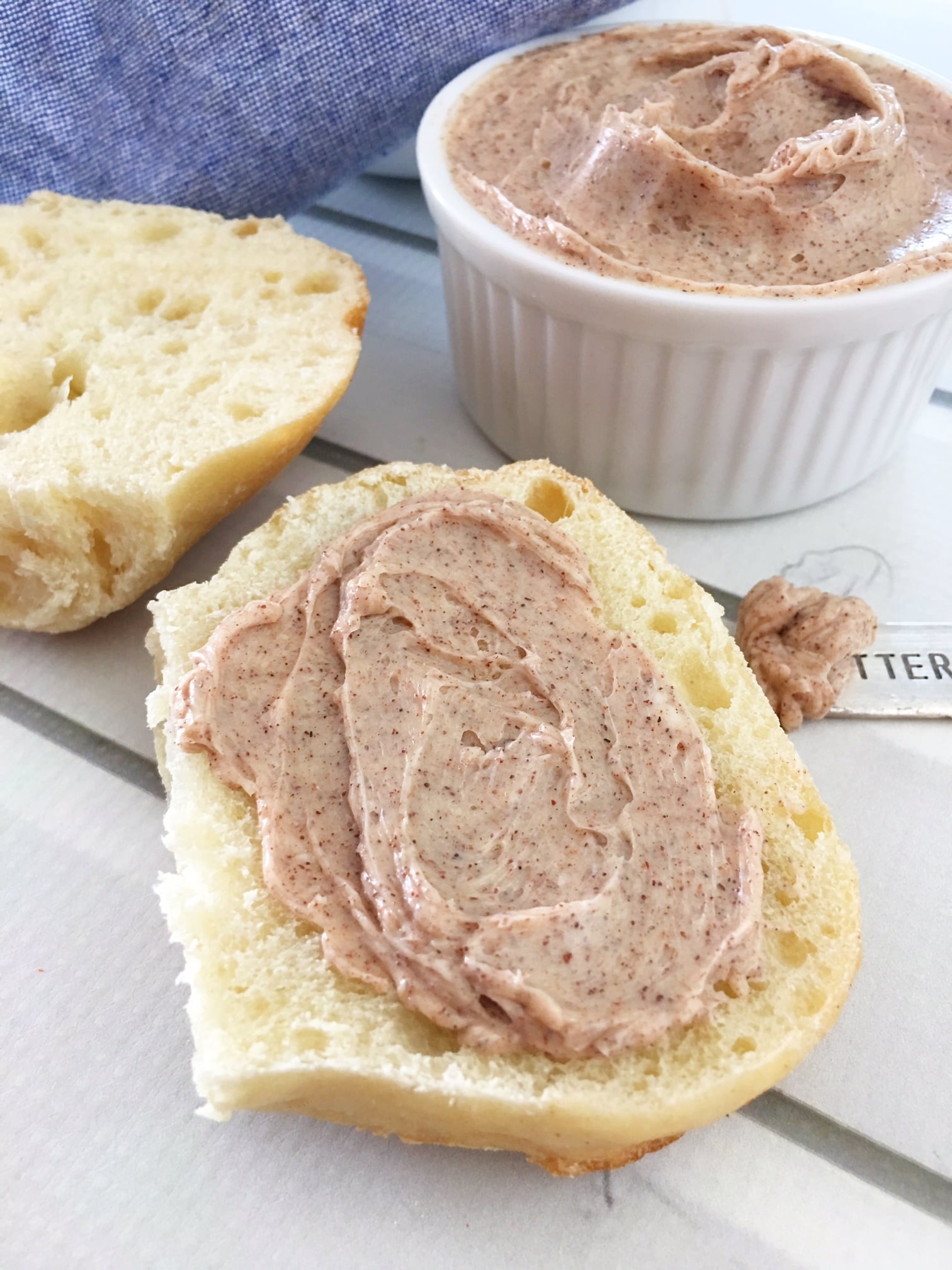 4 Ingredient Cinnamon Honey Butter!