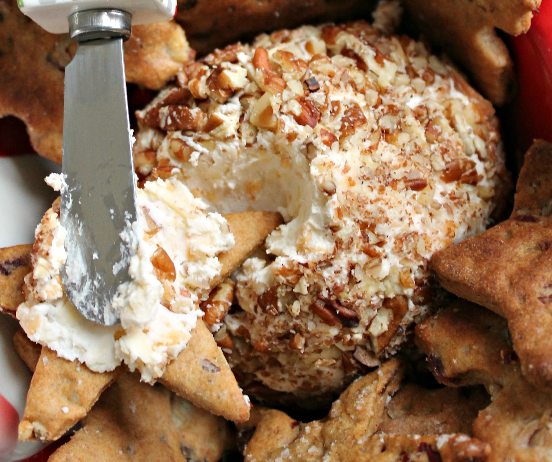 Bacon Cheddar Ranch Pecan Ball!