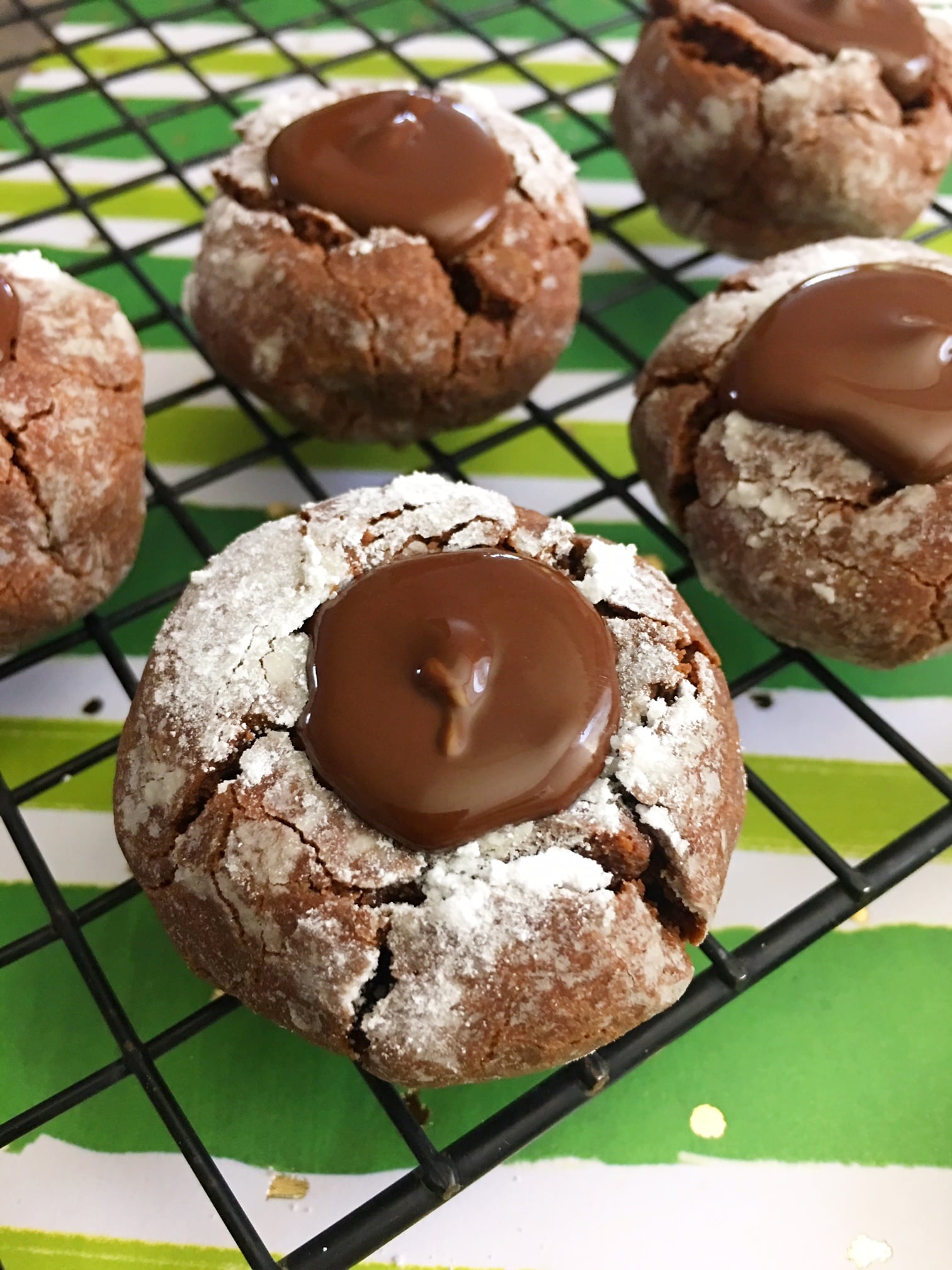 Hershey’s Fudge Puddle Cookies!