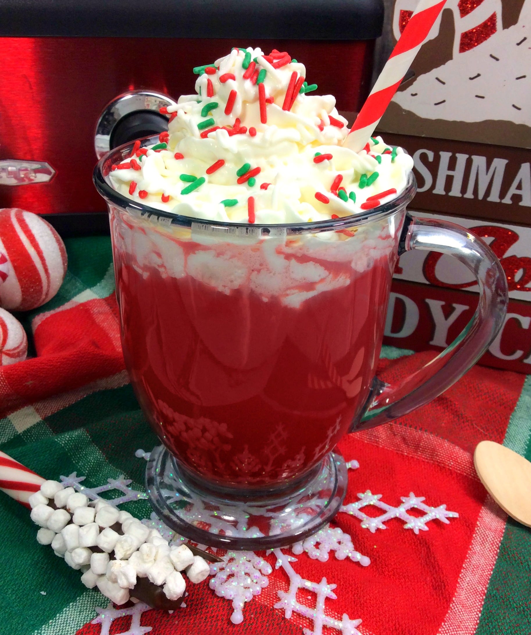 Love Potion Crock Pot Red Velvet Hot Chocolate!