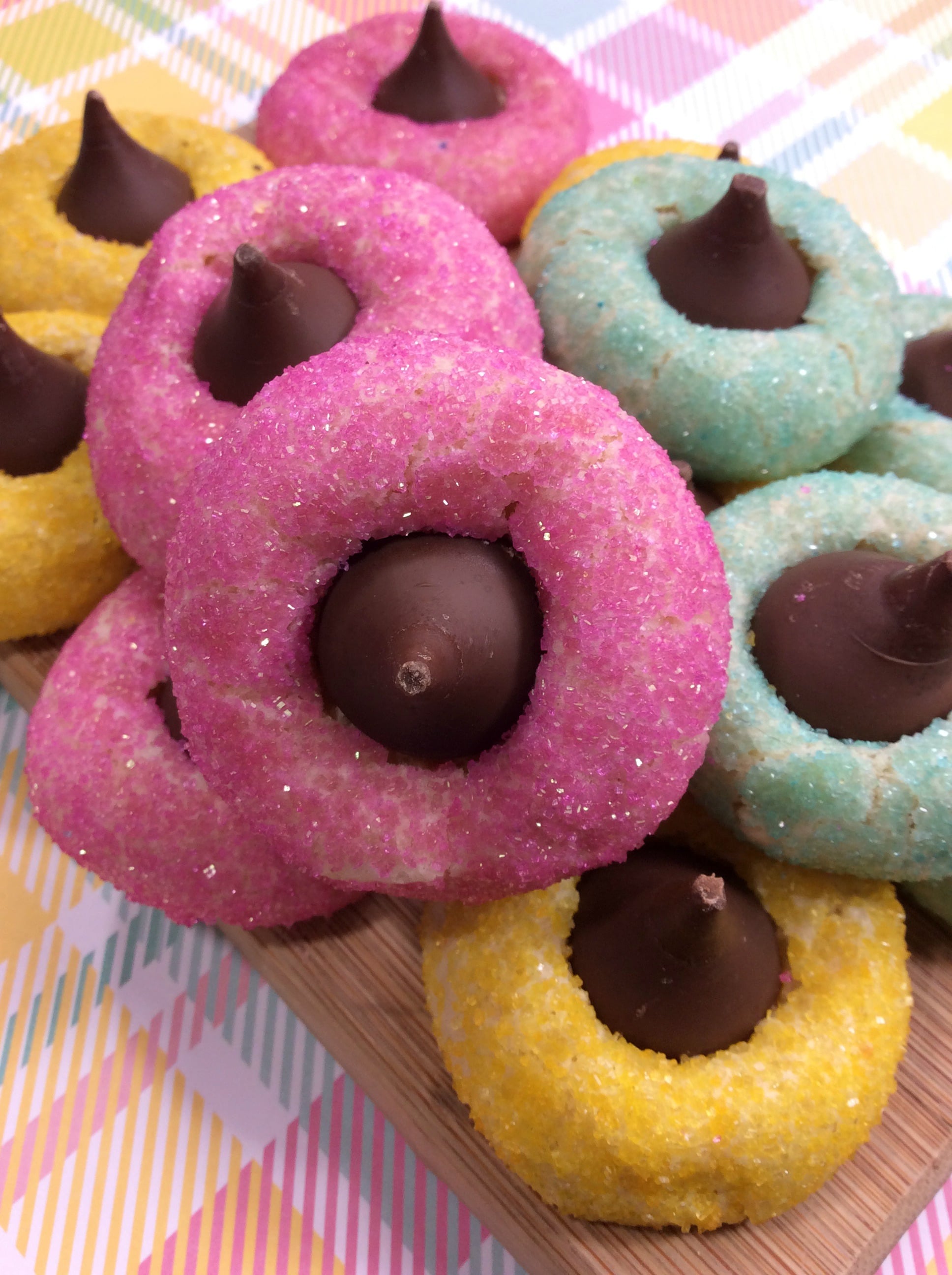 Easter Springtime Thumbprint Cookies!