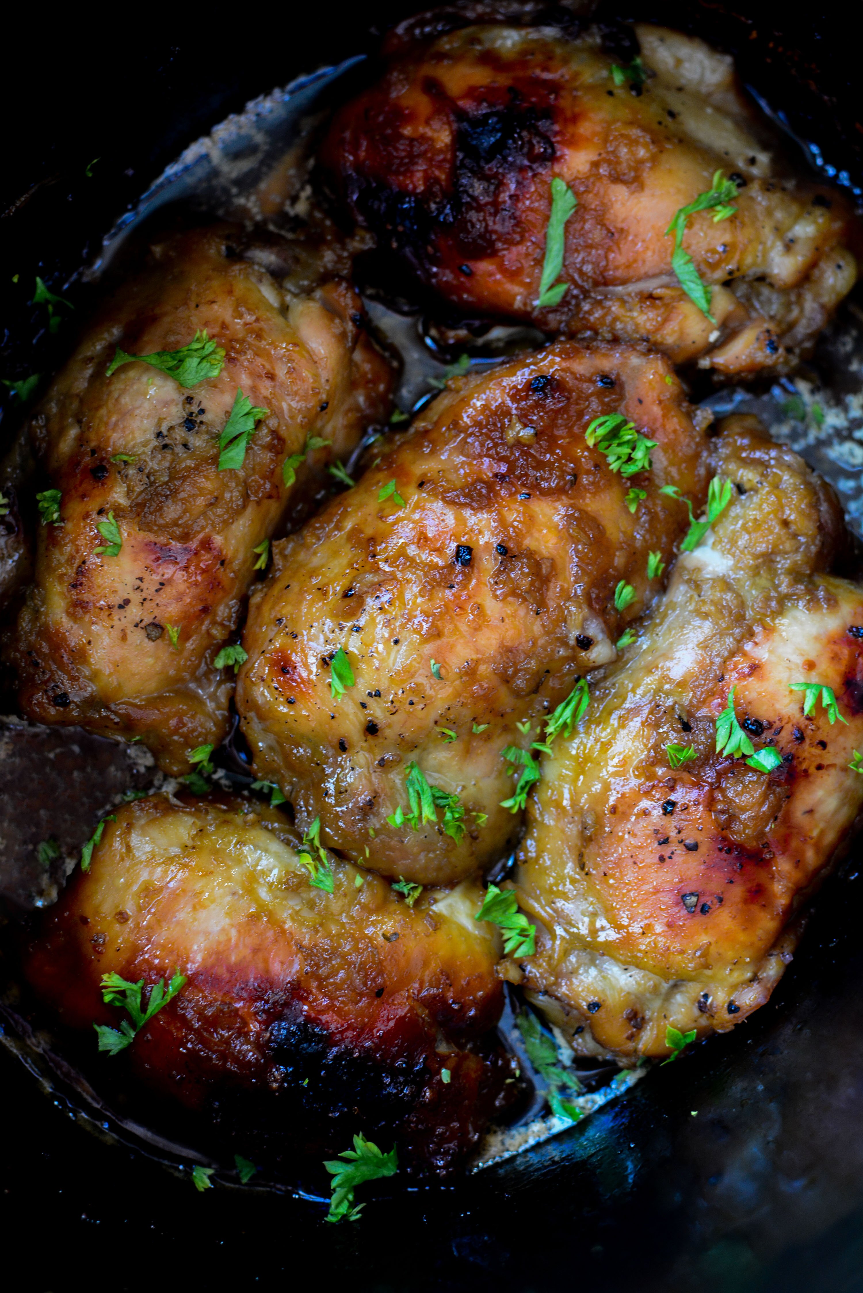 Crock Pot Brown Sugar Garlic Chicken!
