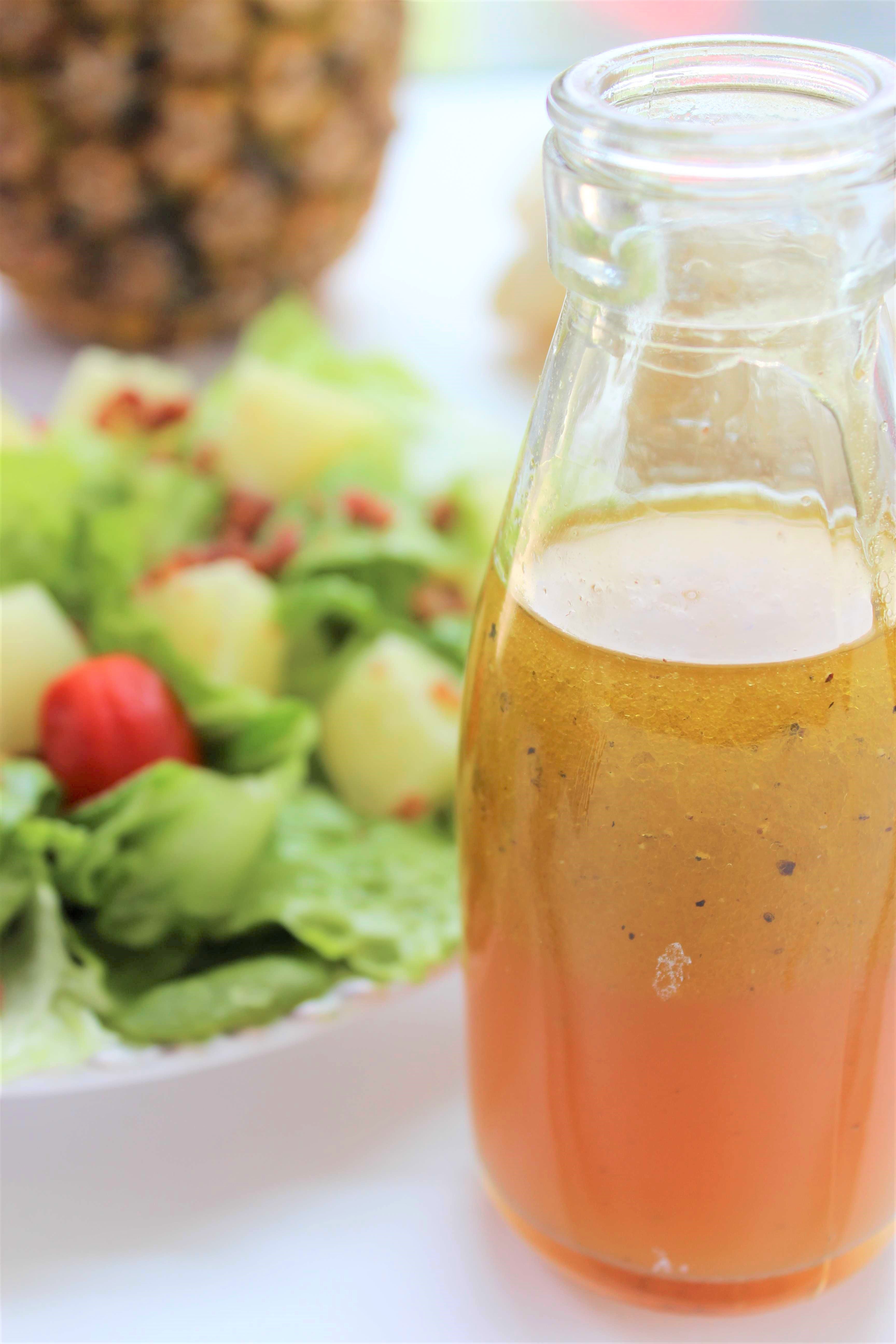 Easy Pineapple Vinaigrette Dressing!