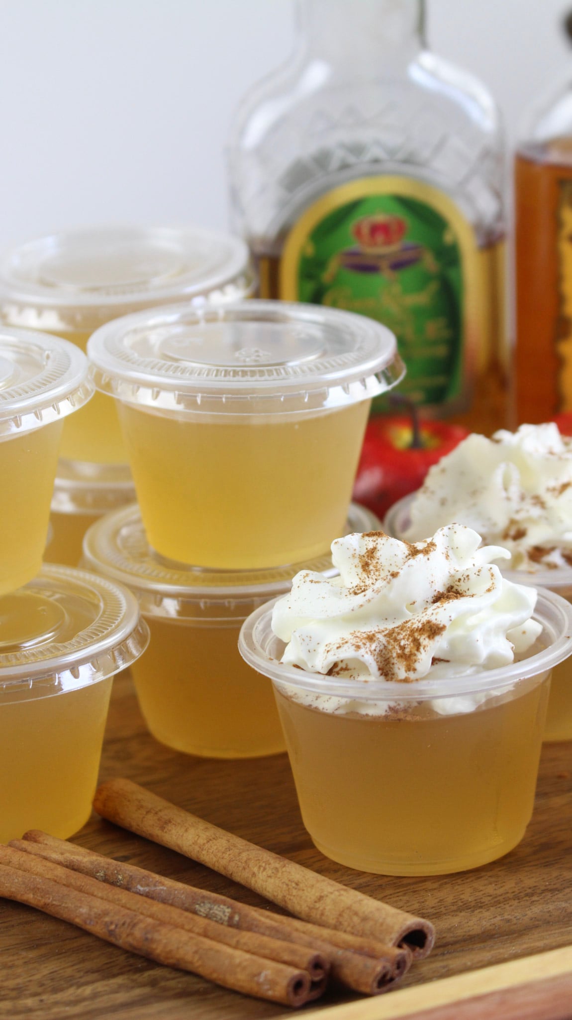 Apple Pie Jello Shots