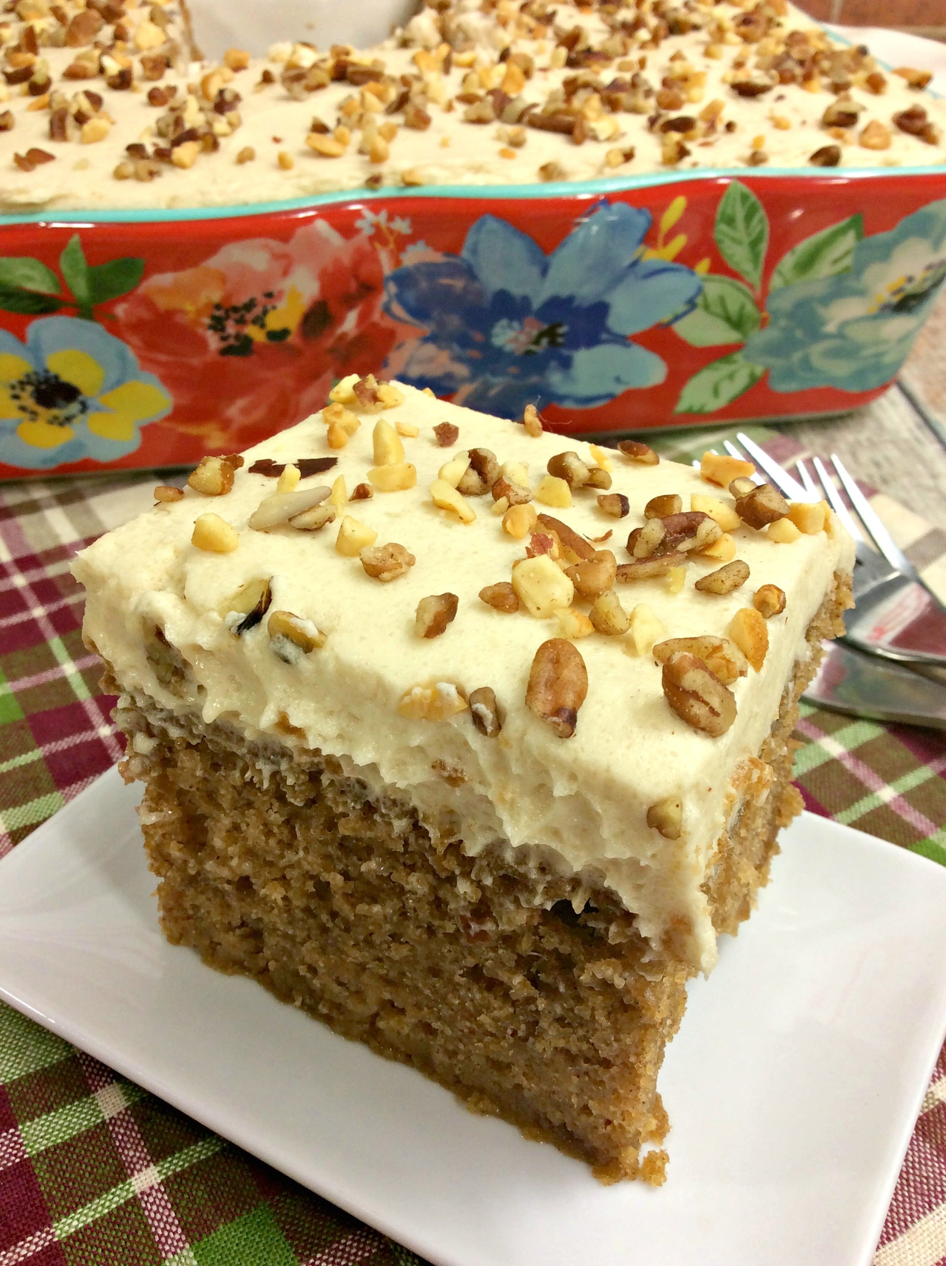 Preacher Cake with Brown Sugar Buttercream Frosting!