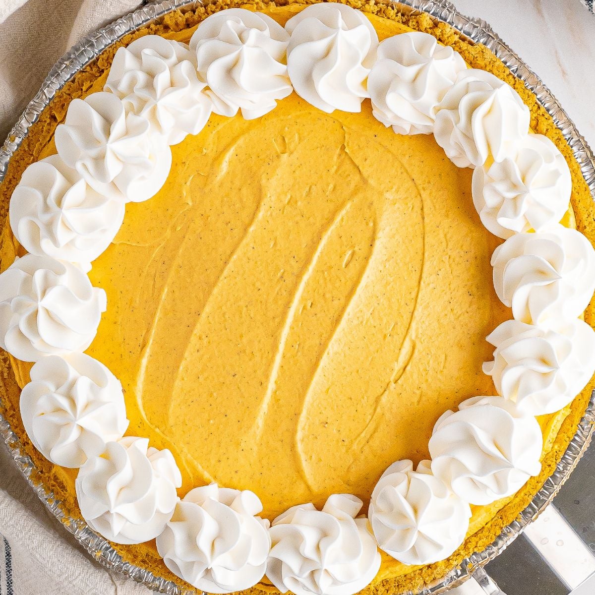 No Bake Pumpkin Cheesecake