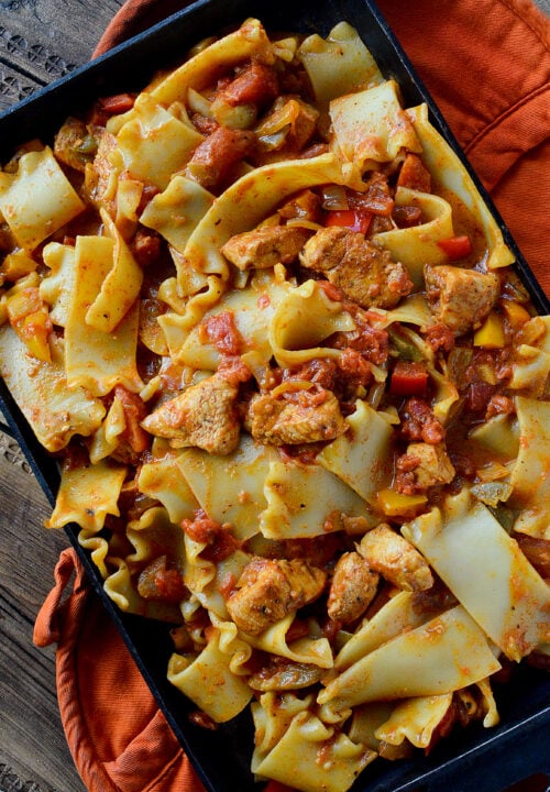 Chicken Fajita Pasta!