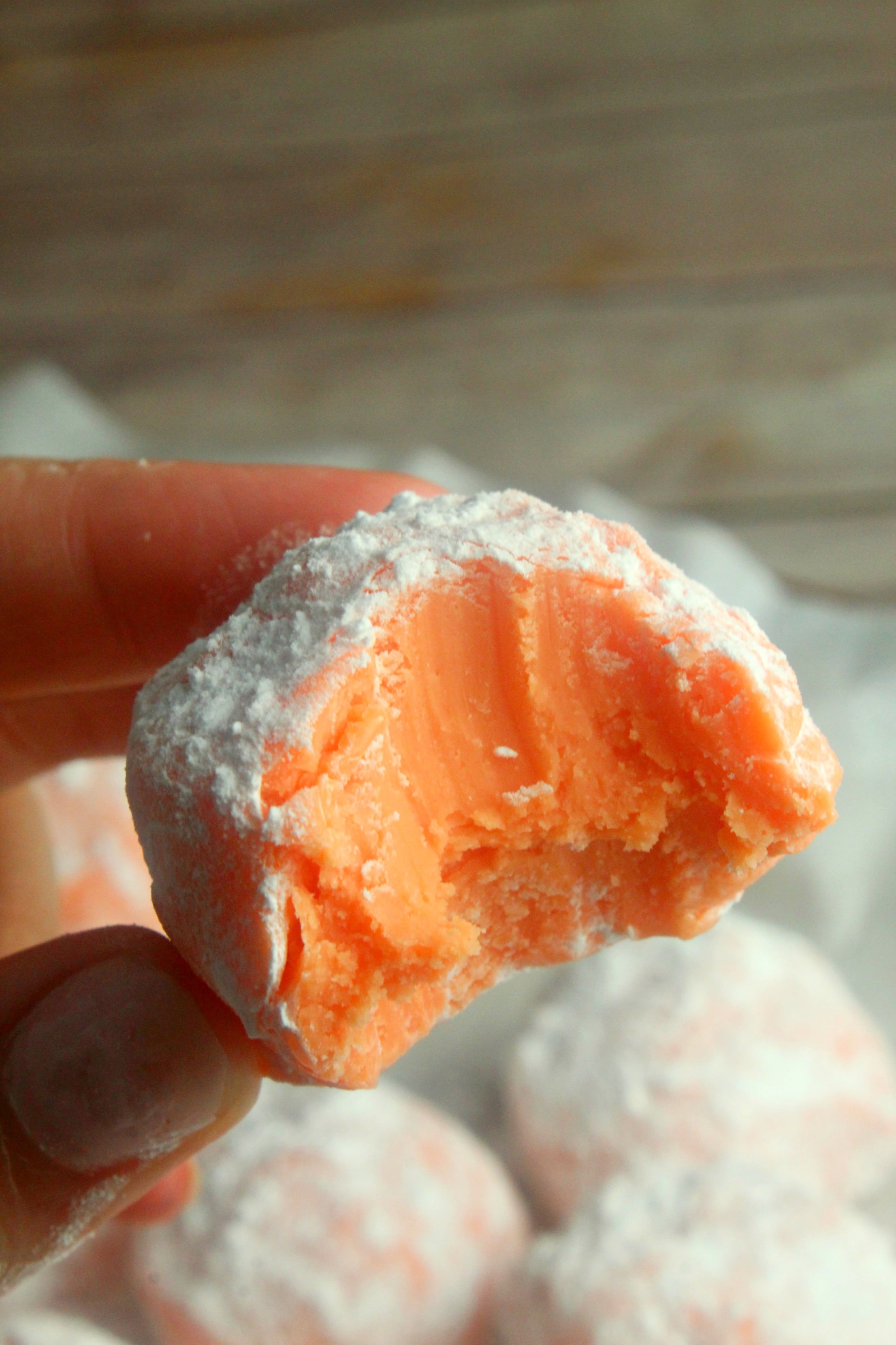 No Bake Orange Creamsicle Truffles!