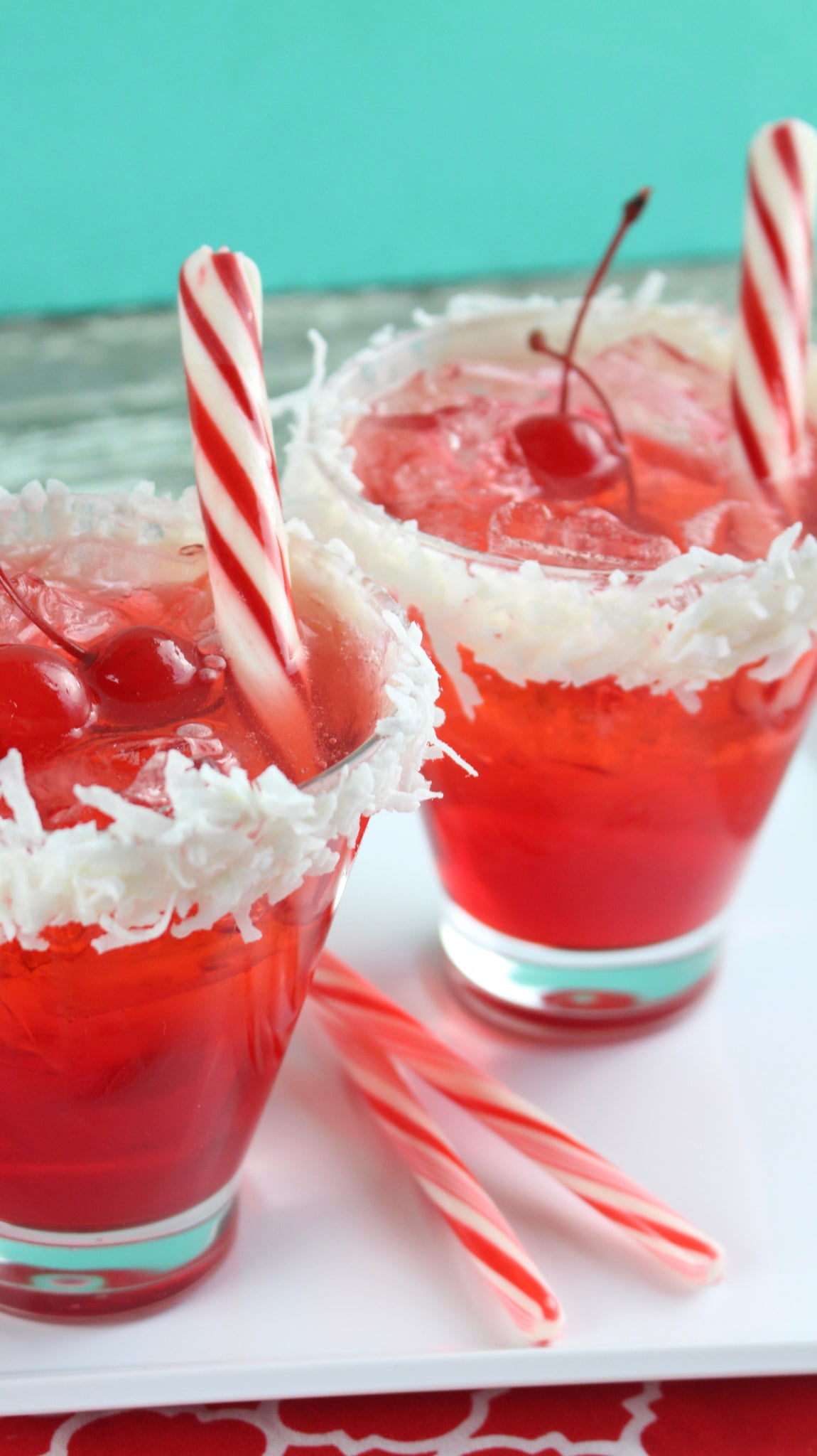 Santa Hat Cocktails!
