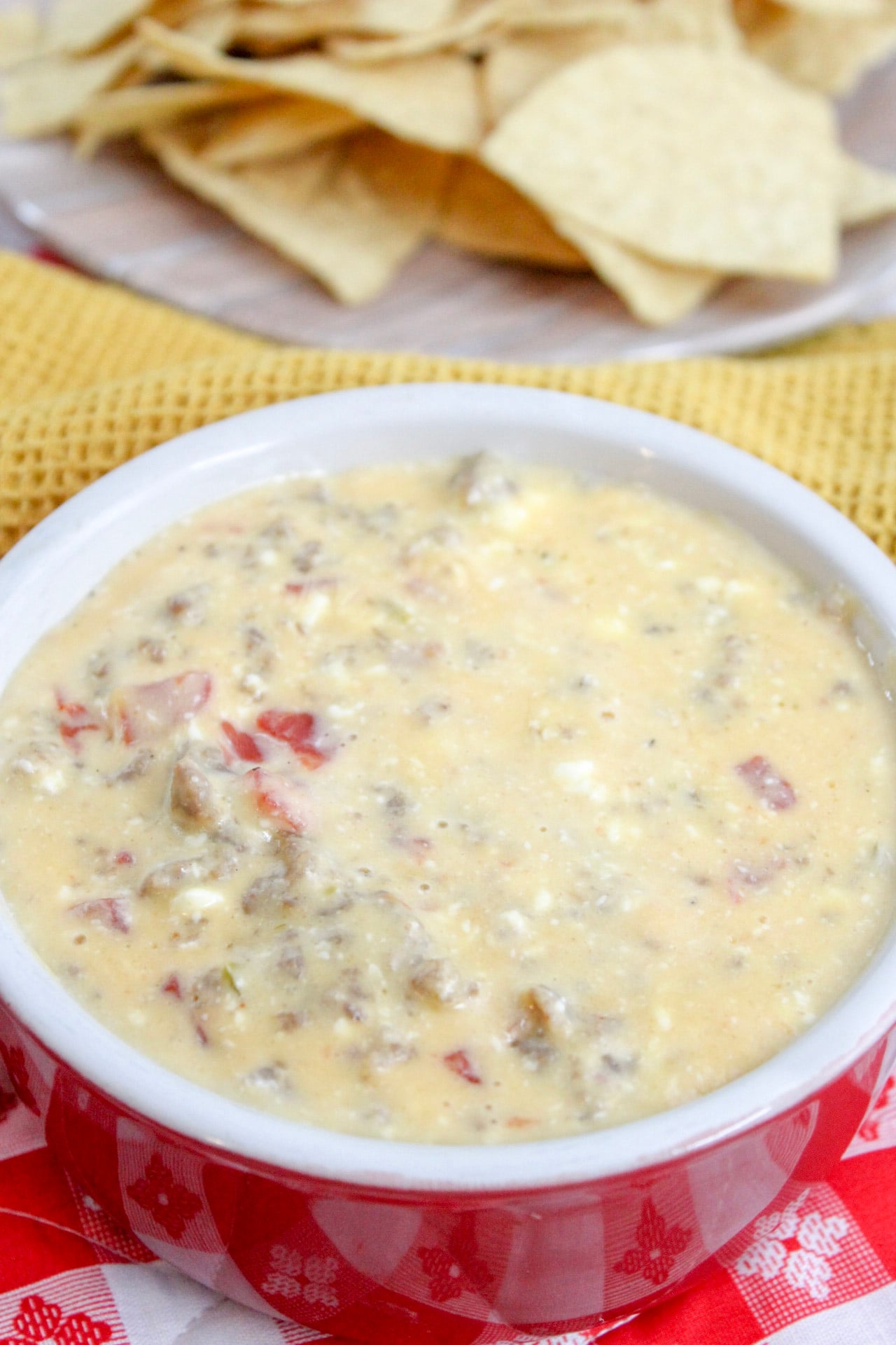 Easy Cheesy Sausage Dip!