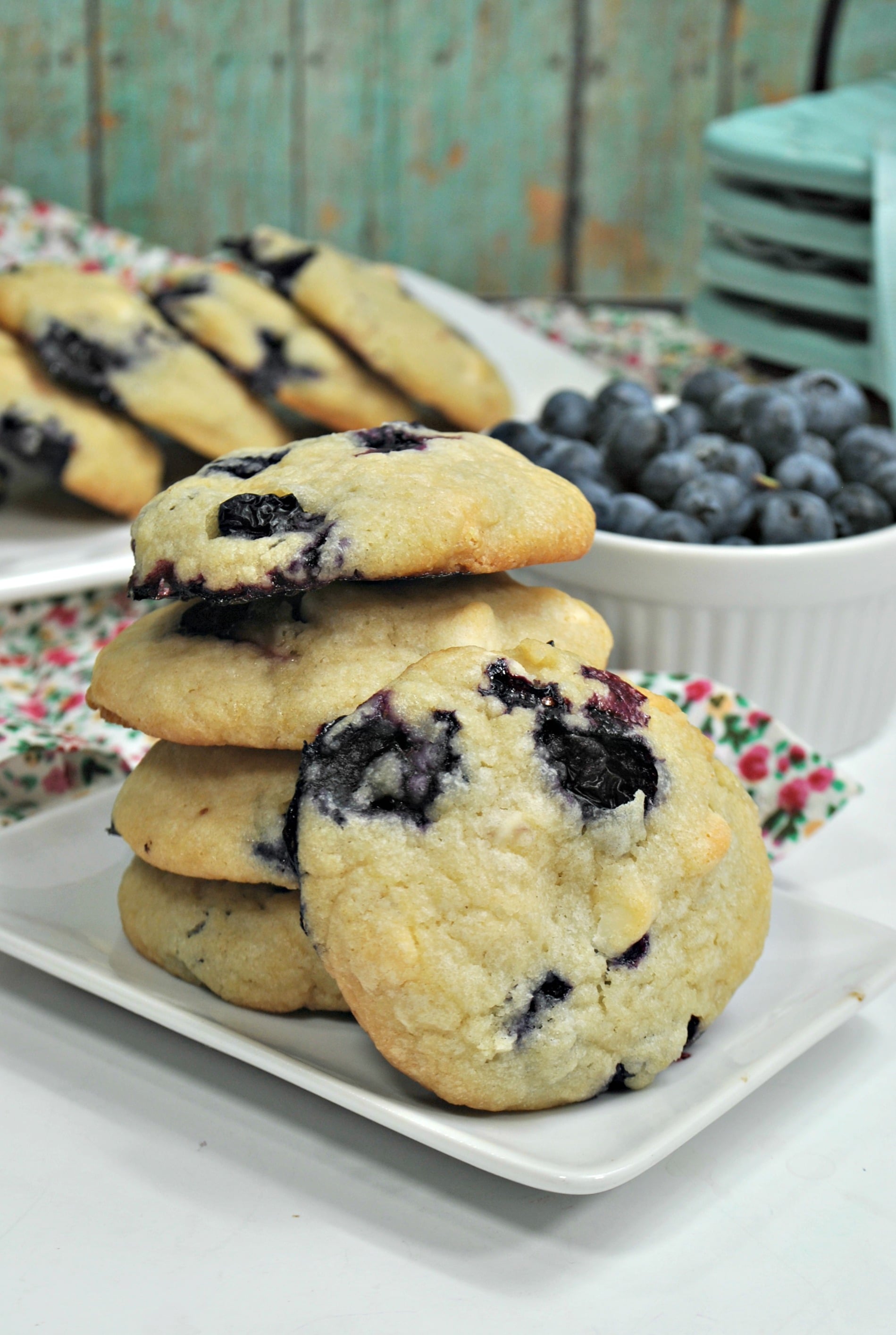 Bangin’ Blueberry Cookies