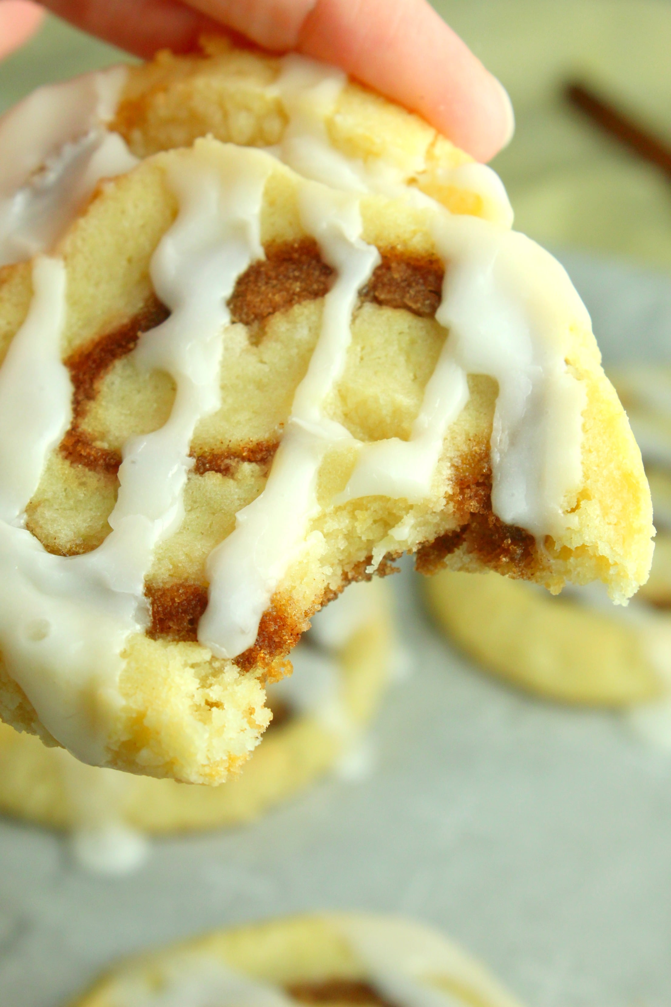 Decadent Cinnamon Roll Cookies