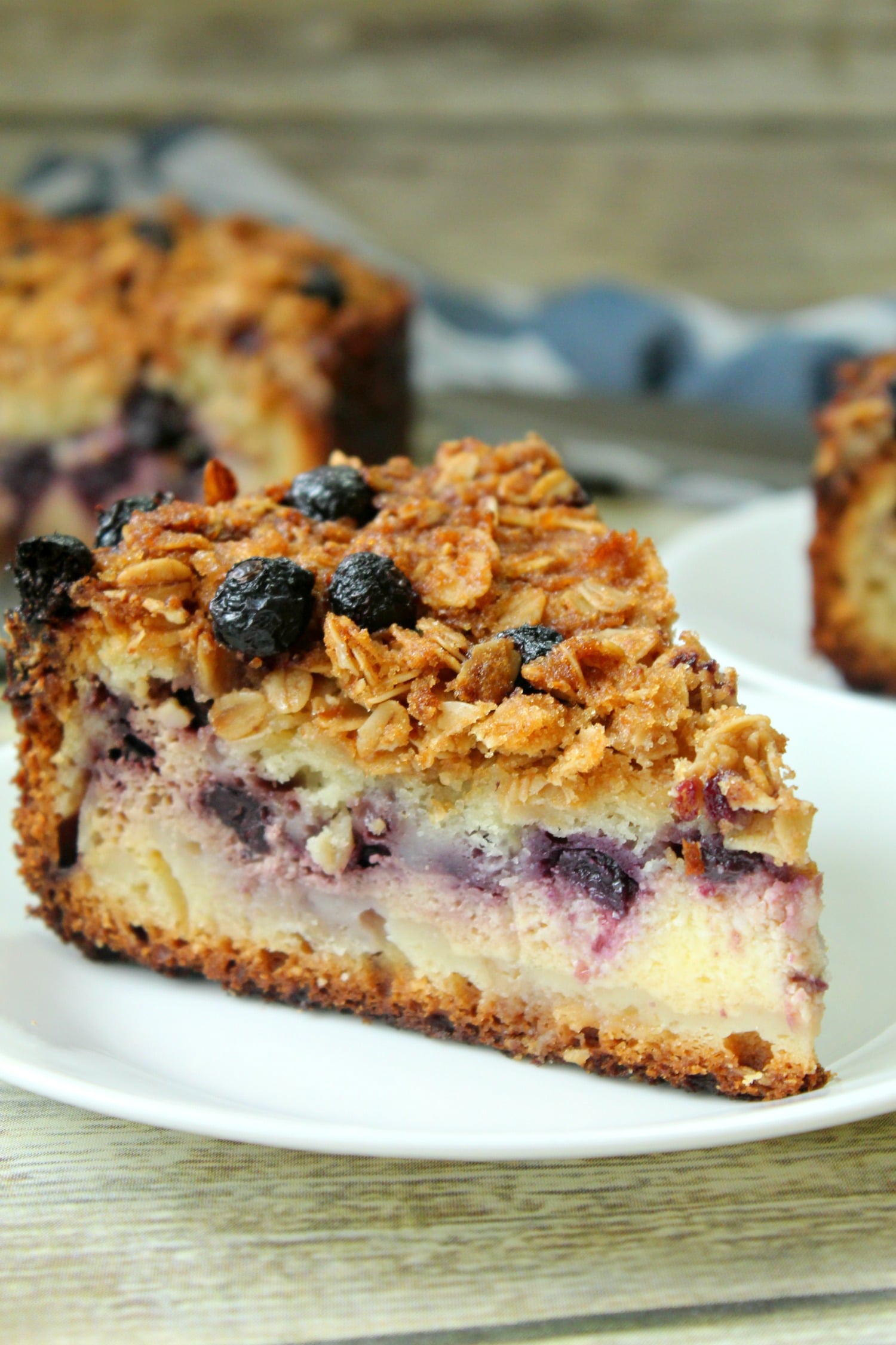 Blueberry Cream Cheese Coffeecake!