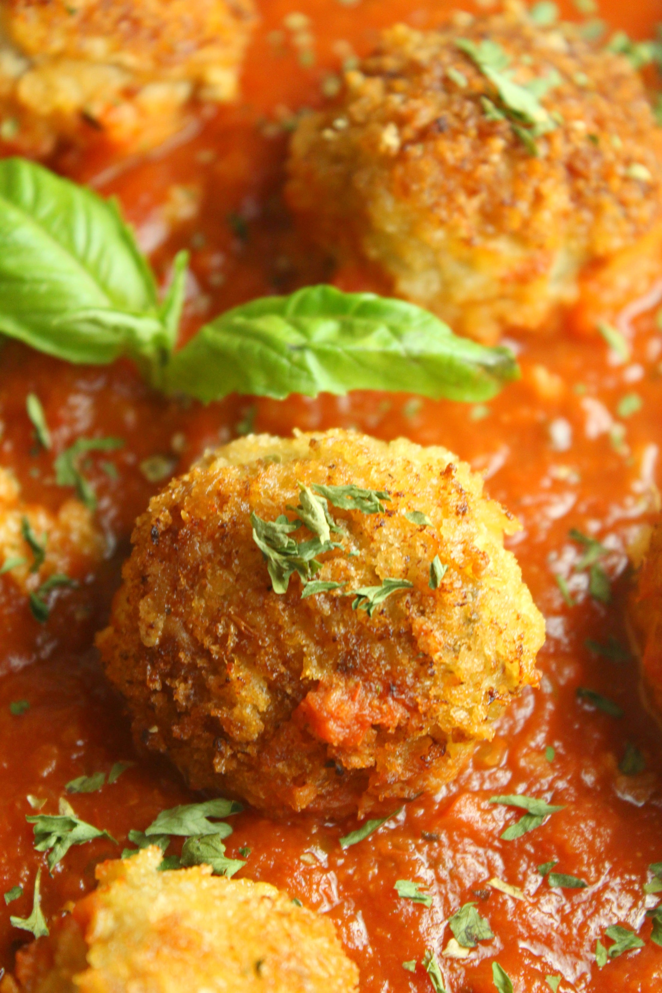 Parmesan Chicken Meatballs